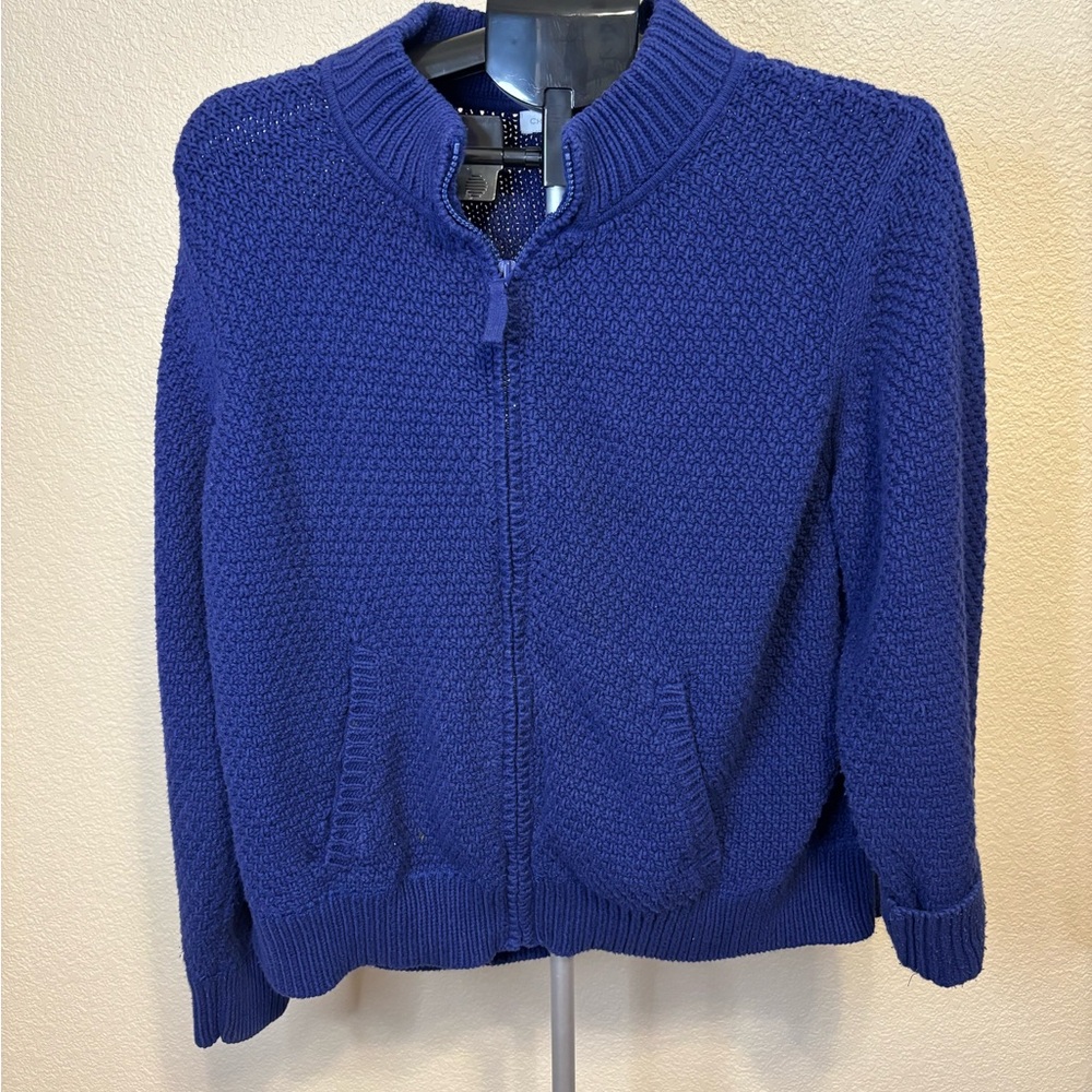 Charter Club Royal Blue Knit Sweater